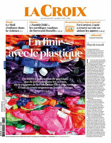 La Croix du Mercredi 12 Juin 2019