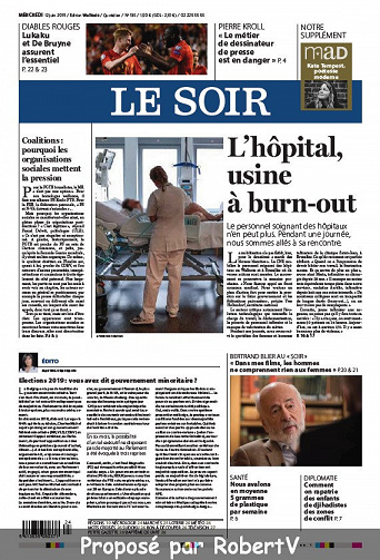 Le Soir - Mercredi 12 Juin 2019