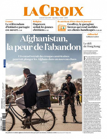 La Croix du Vendredi 14 Juin 2019