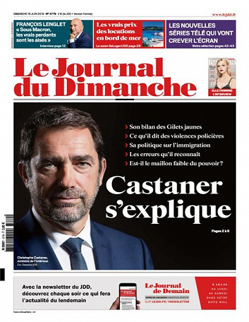 Le Journal du Dimanche - 16 Juin 2019