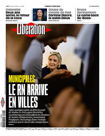 Libération du Lundi 17 Juin 2019