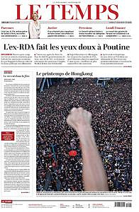 Le Temps du Lundi 17 Juin 2019