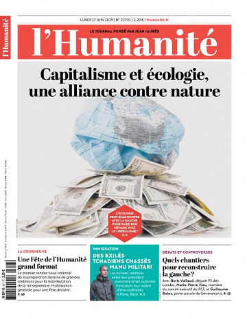 L’Humanite du Lundi 17 Juin 2019
