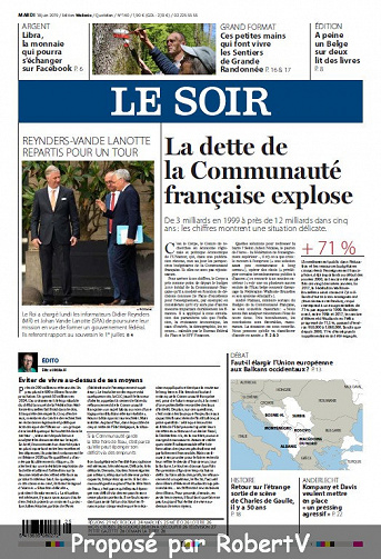 Le Soir - Mardi 18 Juin 2019