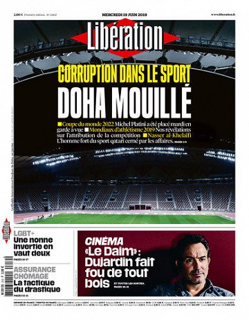 Liberation du Mercredi 19 Juin 2019
