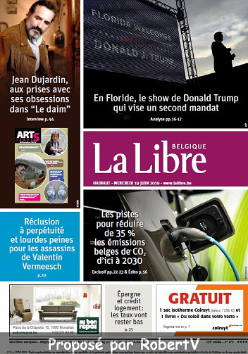 La Libre Belgique - Mercredi 19 Juin 2019