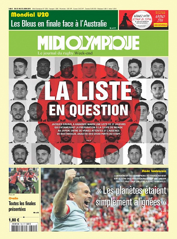 Midi Olympique Vert - 21 Juin 2019