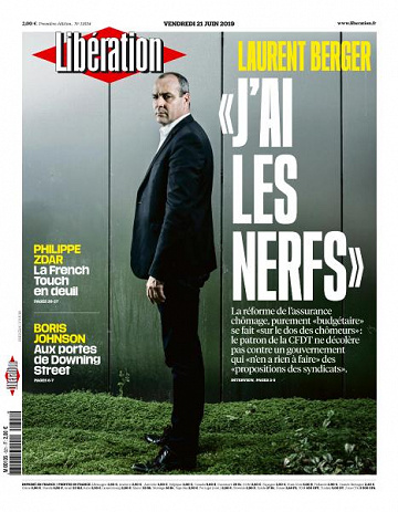 Libération du Vendredi 21 Juin 2019