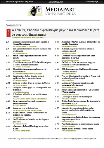 Mediapart Du Dimanche 23 Juin 2019