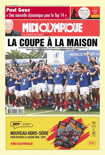 Midi Olympique Rouge - 24 Juin 2019