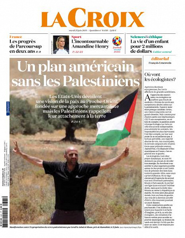 La Croix du Mardi 25 Juin 2019