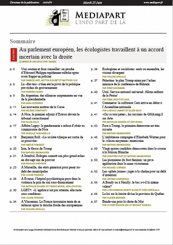 Mediapart Du Mardi 25 Juin 2019