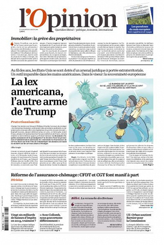 L’Opinion du Mercredi 26 Juin 2019