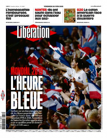 Libération du Vendredi 28 Juin 2019