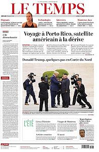 Le Temps du Lundi 1er Juillet 2019