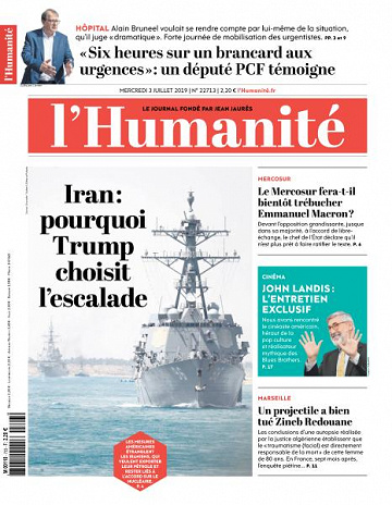 L’Humanite du Mercredi 3 Juillet 2019