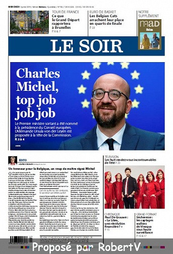 Le Soir - Mercredi 3 Juillet 2019