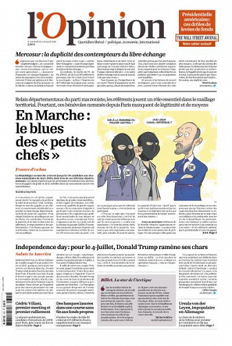 L’Opinion du Jeudi 4 Juillet 2019