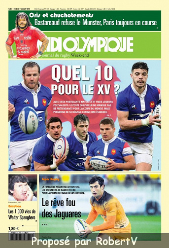 Midi Olympique Vert - 5 au 7 Juillet 2019