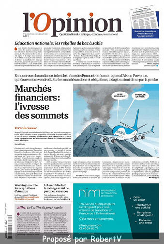 L’Opinion - Vendredi 5 et Samedi 6 Juillet 2019