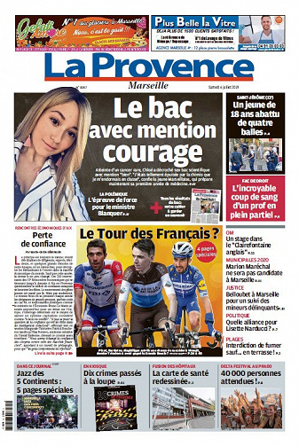 La Provence Marseille - Samedi 6 Juillet 2019