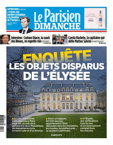Le Parisien du Dimanche 7 Juillet 2019