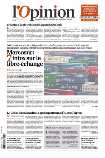 L’Opinion du Lundi 8 Juillet 2019