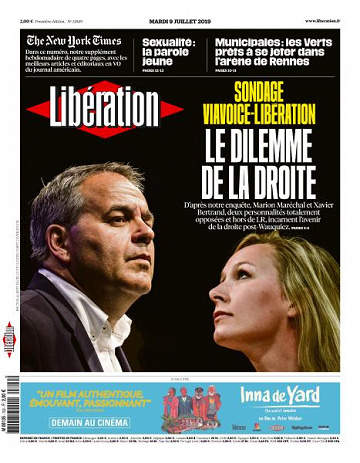 Libération du Mardi 9 Juillet 2019