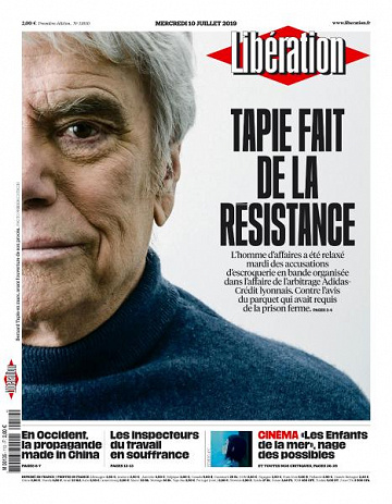 Libération du Mercredi 10 Juillet 2019