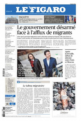 Le Figaro du Jeudi 11 Juillet 2019