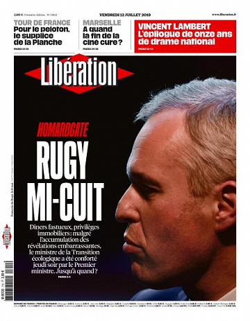 Libération du Vendredi 12 Juillet 2019