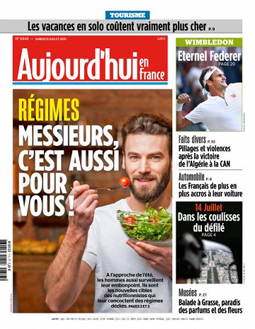 Aujourd’hui en France du Samedi 13 Juillet 2019