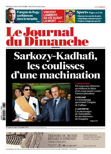 Le Journal du Dimanche - 14 Juillet 2019