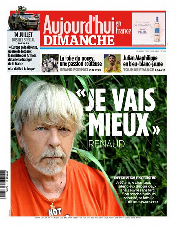 Aujourd’hui en France du Dimanche 14 Juillet 2019