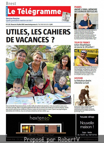 Le Télégramme - Brest - Dimanche 14 Juillet 2019