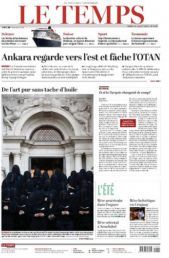 Le Temps du Mardi 16 Juillet 2019