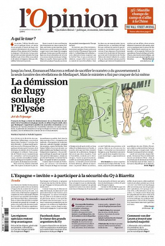 L’Opinion du Mercredi 17 Juillet 2019