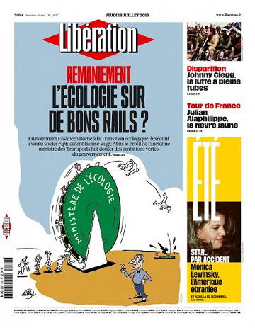 Libération du Jeudi 18 Juillet 2019