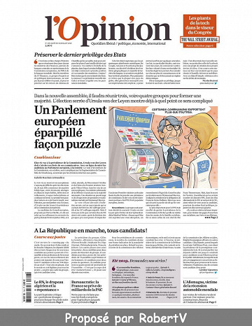 L’Opinion - Jeudi 18 Juillet 2019