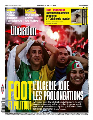 Libération du Vendredi 19 Juillet 2019