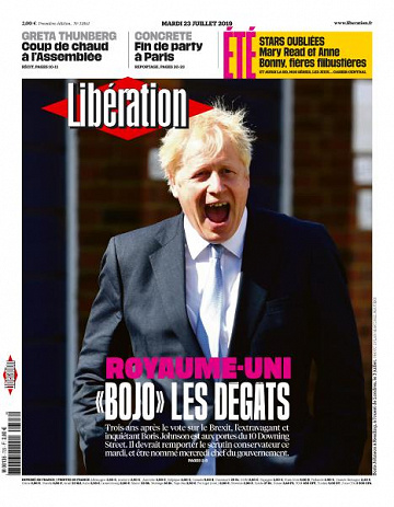 Libération du Mardi 23 Juillet 2019