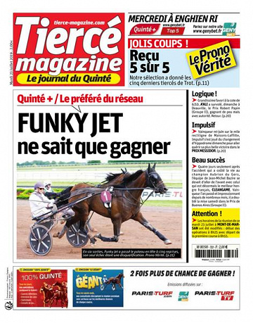 Tiercé Magazine du 23 Juillet 2019