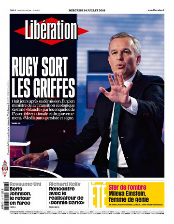 Libération du Mercredi 24 Juillet 2019