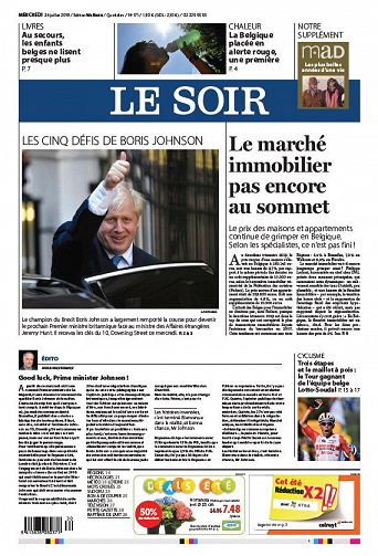 Le Soir - Mercredi 24 Juillet 2019
