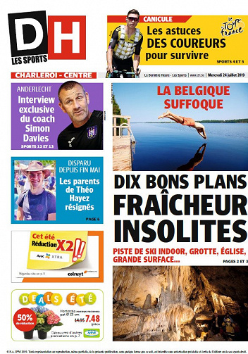 La Dernière Heure - Mercredi 24 Juillet 2019