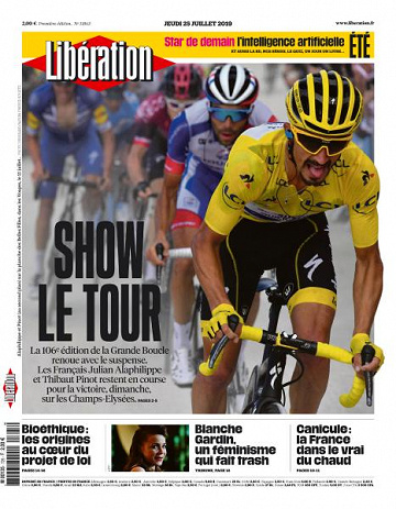Libération du Jeudi 25 Juillet 2019