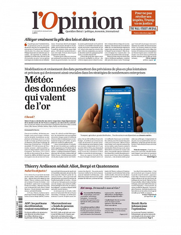 L’Opinion - Jeudi 25 Juillet 2019