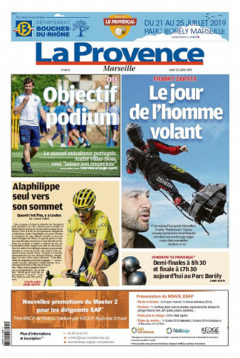 La Provence Marseille - Jeudi 25 Juillet 2019