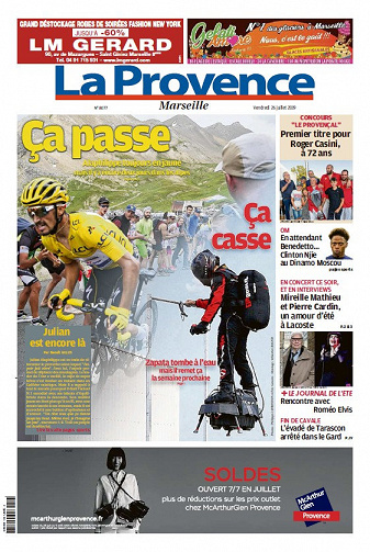 La Provence Marseille - Vendredi 26 Juillet 2019