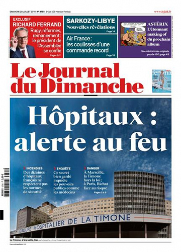 Le Journal du Dimanche - 28 Juillet 2019